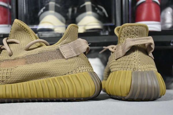 

2020 earth running shoes men women kanye west fashion brown sports shoes big size 5-13