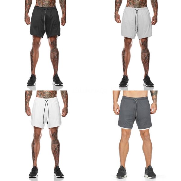 

summer new quick dry mens shorts summer board surf beach short male running gym man plus size trunks #876, White;black