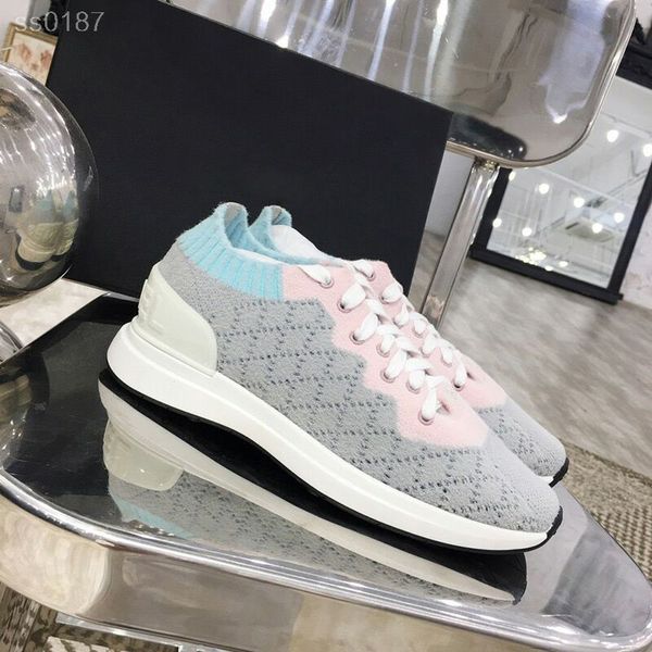 

2019 fashion autumn winter european station women's shoes color matching flat bottom lace-up sports comfortable shoes factory direct sa, Black