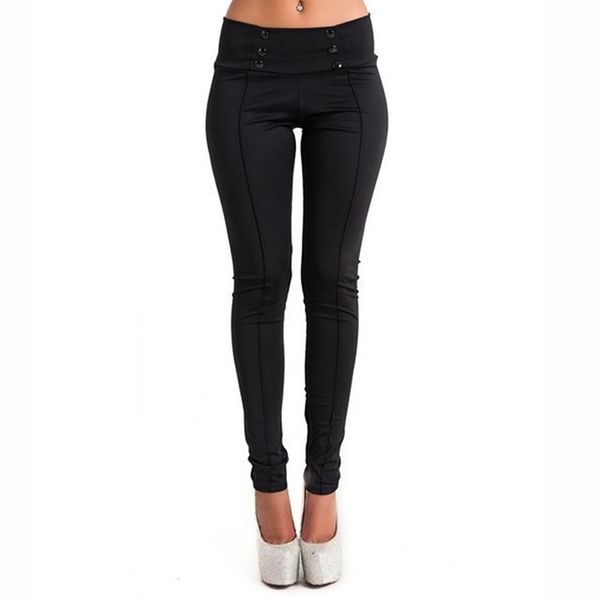 

spring autumn trousers women pencil pants female long trouser stretch modal mid waist straight pants long skinny, Black;white