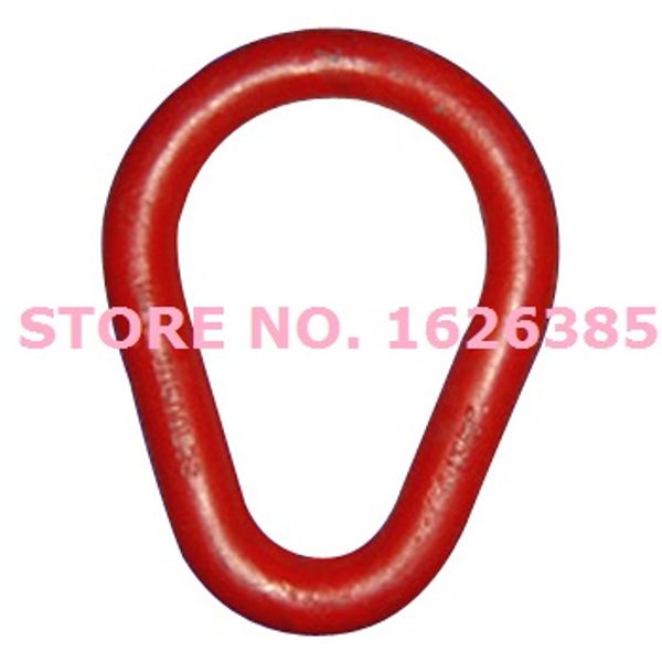 

1.6ton--4.1ton pear link lifting rigging hardware forged alloy steel chain sling connector connecting steel wire rope part