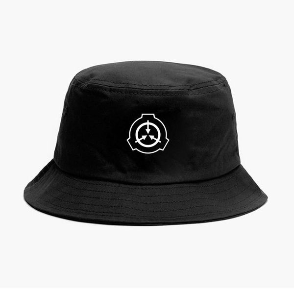 

scp special containment procedures foundation buckets hat caps snapbacks outdoor print hats fishing hunting sun cap gift, Blue;gray