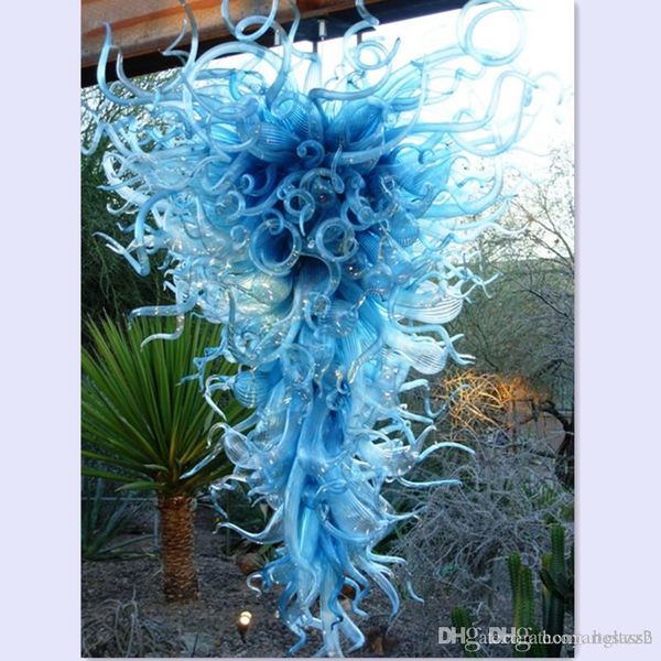 

large pendant lighting decor hand made blown glass chandelier crystal chandelier luminaire european chandeliers christmas decor