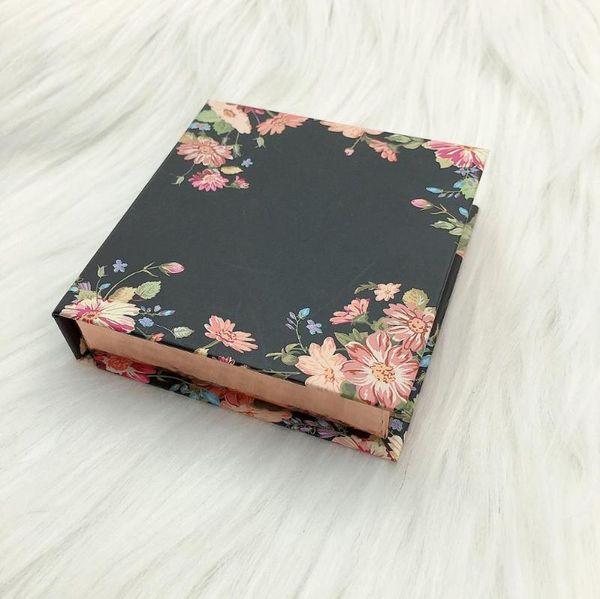 

false eyelashes wholesale 100 pcs 25mm lashes packing box for eyelash package paper color carton diy flash