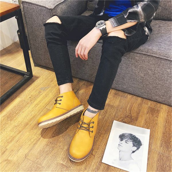 

fur male winter boots warm snow boots men shoes waterproof man shoes, Black