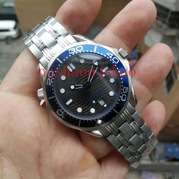 

2018 Luxury AAA Commander Brand 007 Wristwatches Automatic Movement Stainless Canvas Strap Sport Men Mens Watch Watches