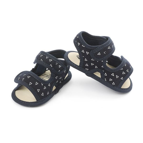 

baby girls boys sandals soft canvas baby sandals anti-slip suede soles logs newborn kids summer sandal log, Black;red