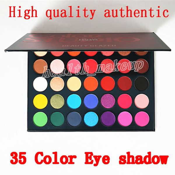 

Makeup beauty glazed eye hadow palette 35 color eye hadow himmer matte makeup eye hadow color tudio palette brand co metic dhl