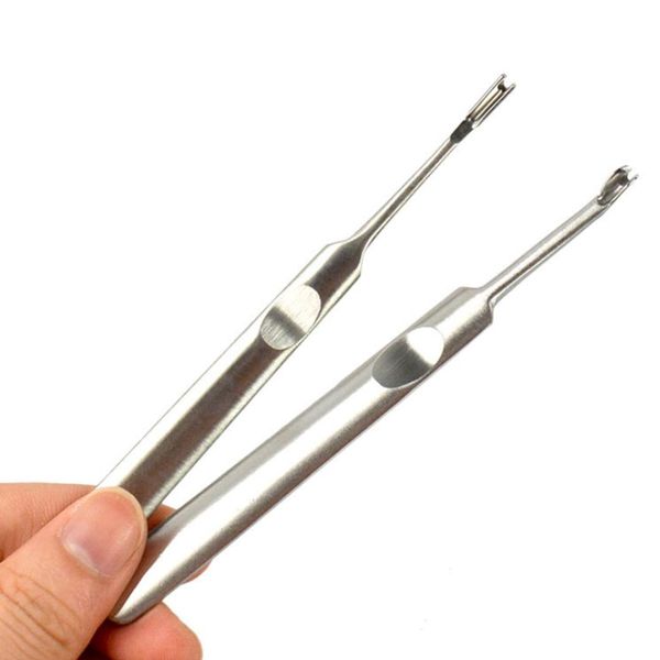 

1pcs u or v shaped diy leathercraft carving leather tools diy craft leather working tools metal craft stamp set