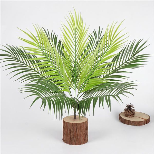 

artificial fern plants plastic tropical palm tree leaves branch home garden decoration pgraphy wedding decor leaves