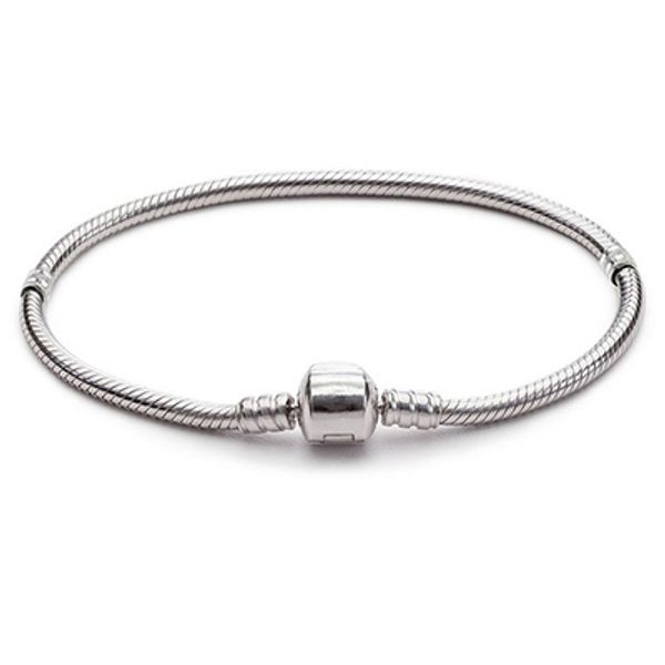 

chamilia bracelets snake chain chamilia jewelry bracelet for european murano beads diy troll czech glass bead 01, Black