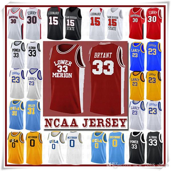 

ncca джерси кави леонард джеймс иверсон мужчины 23 леброн дюрант 13 харден карри стивен колледж баскетбольные майки рассел уэстбрук мужчины, Black;red
