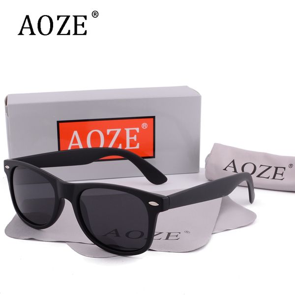 

aoze brand classic fashion men women polarized sunglasses uv400 travel 2140 sun glasses oculos gafas g15 male rayes uv400, White;black