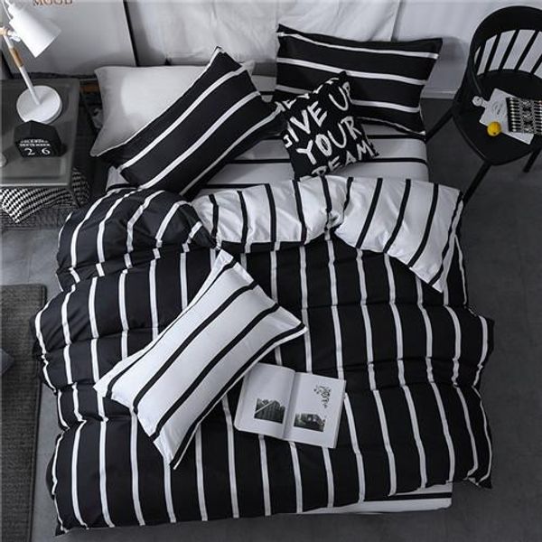 

bedding set fashion luxury stars home textile duvet cover bed linen sheet soft comfortable 3/4pcs king  full twin size