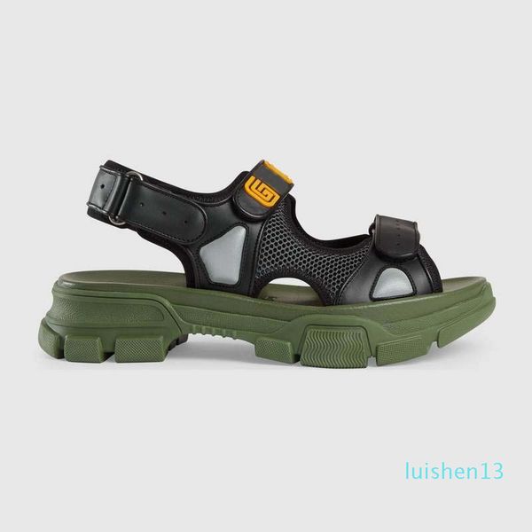 

summer beach indoor flops with spike sandal size35-44 with box l13, Black