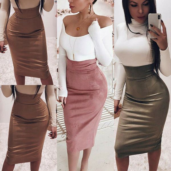 

womens wrap elegant bandage skirt high waist new midi skirt party pencil skirts bikini cover up beachwear, Blue;gray