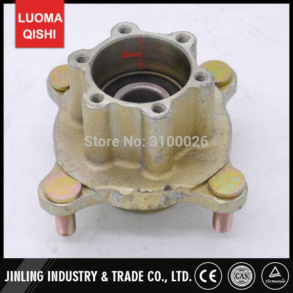

front 110mm*4 m10 stud disc brake wheel hub fit for china kandi 150cc 200cc go kart buggy karting atv quad bike parts