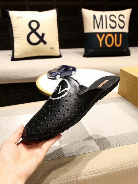 

super explosions 2020 new fashion casual sandals distinguished men's sandals, comfortable breathable men's shoes size 38-44, Black
