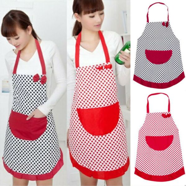 

women cooking chef kitchen home restaurant bib aprons dress with pocket gift
