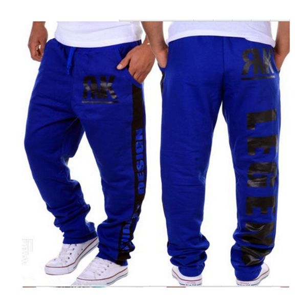 

men's casual trousers hip-hop large size casual pants tide goods fashion large size high quality, Black