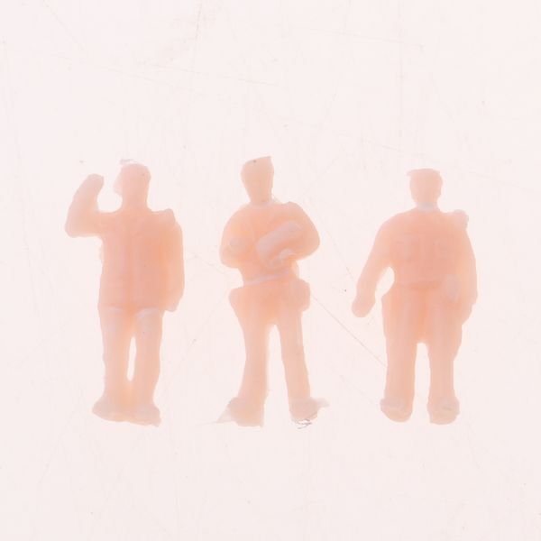 

112pcs 1/150 ho scale figures unpainted for sandtable model accessories