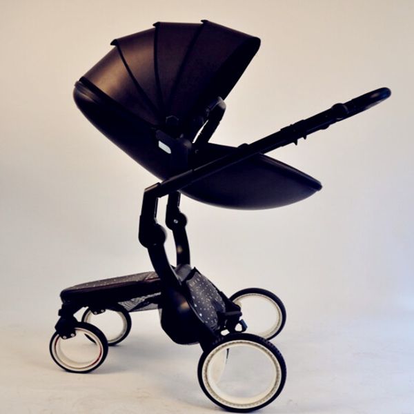 

doux finfin mima mom spacewalk sky visor two-way can lie can sit folding absorber high landscape baby stroller