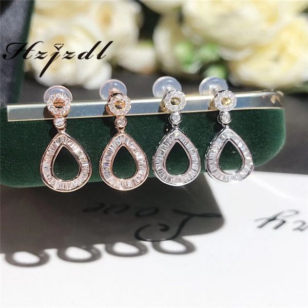 

diamond-natural earrings 18k gold 0.45ct women gift, Golden;silver