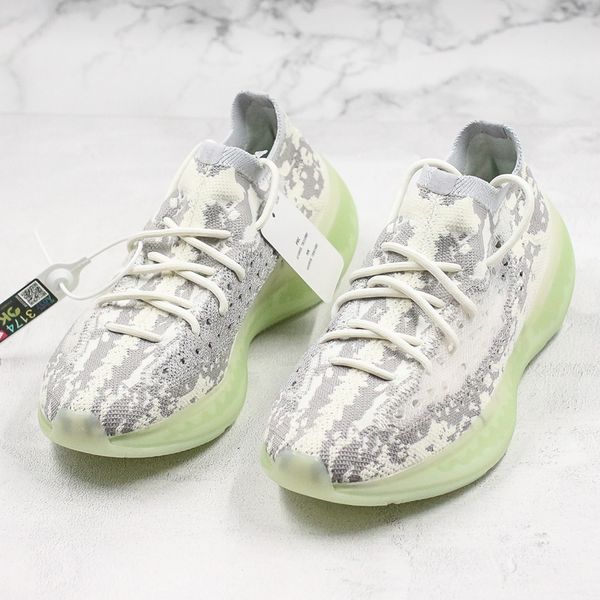 

new kanye west 380 v3 citrin alien men women running shoes designer green bottom breathable outdoor sports sneakers trainers chaussures