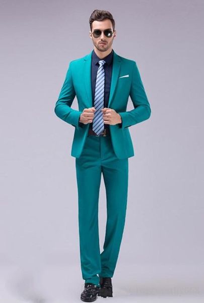 

new notch lapel groomsmen one button groom tuxedos 2 piece men suits wedding/prom man blazer ( jacket+pants+tie) 125, Black;gray