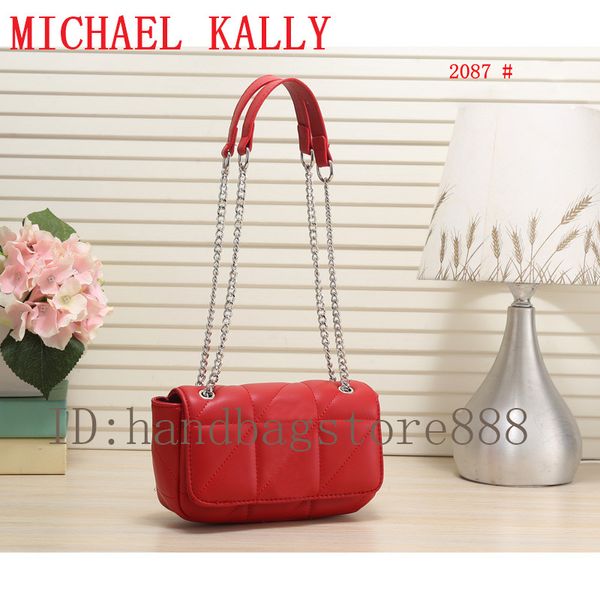 

2018 Fashion Women famous brand small selma bags MICHAEL KALLY handbag PU leather luxury Designer bags messenger shoulder Bag 2087#