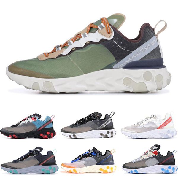 

2019 new durable comfortable, breathable outdoor shoes white black womens and mens fashion sports sneakers 36-46