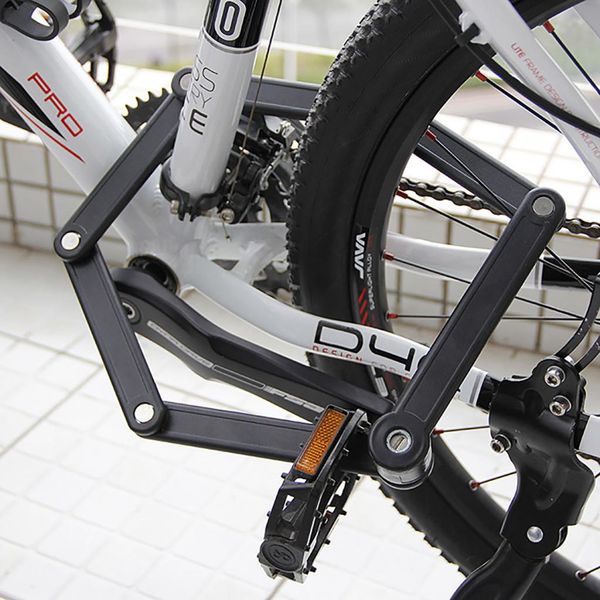 

anti-theft foldable lock for motorcycle electronic mtb road bike