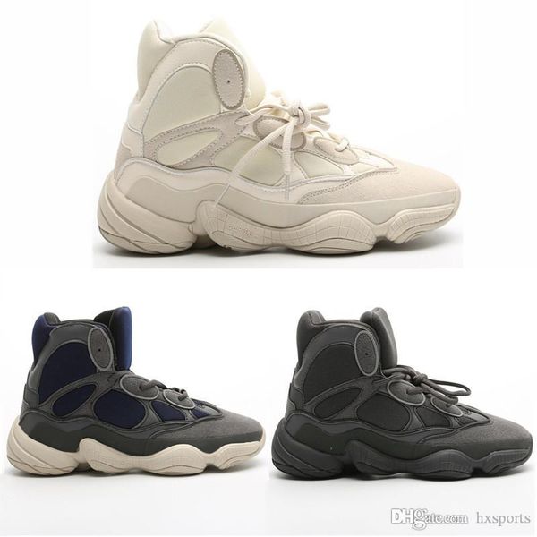 

500 high slate bone white stone basketball shoes vintage triple black mens trainers dad shoes luxury designer boots trainer, White;red