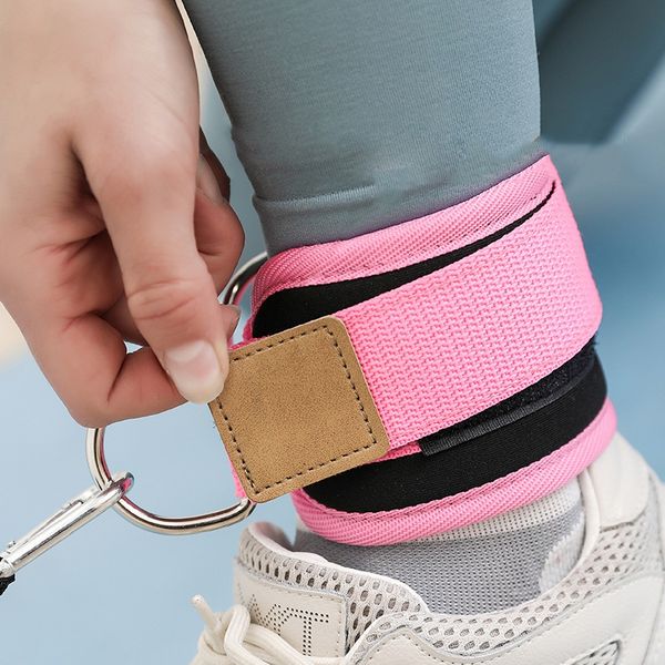 

gym pull rope band leggings buckle ankle strap set sport gym fitness exercise yoga band resistant band body building accessories