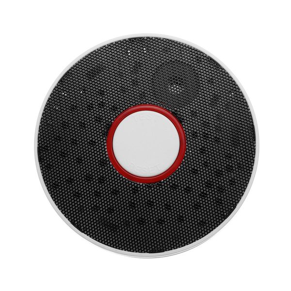 

loskii gas co fire smoke detector & alarm battery-operated with sound led flash