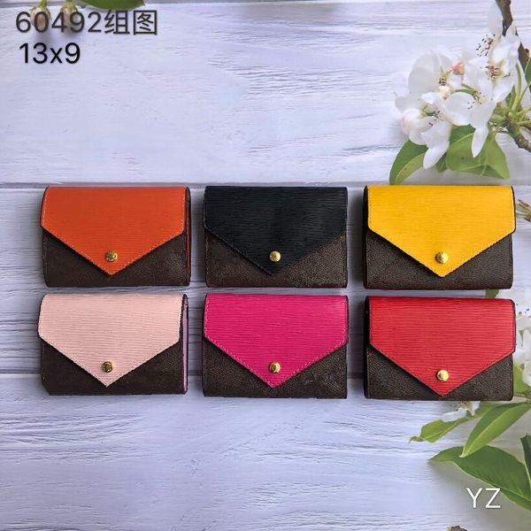 

women short wallets pu leather female plaid purses water ripple card holder wallet fashion woman small zipper wallet with coin purse, Red;black