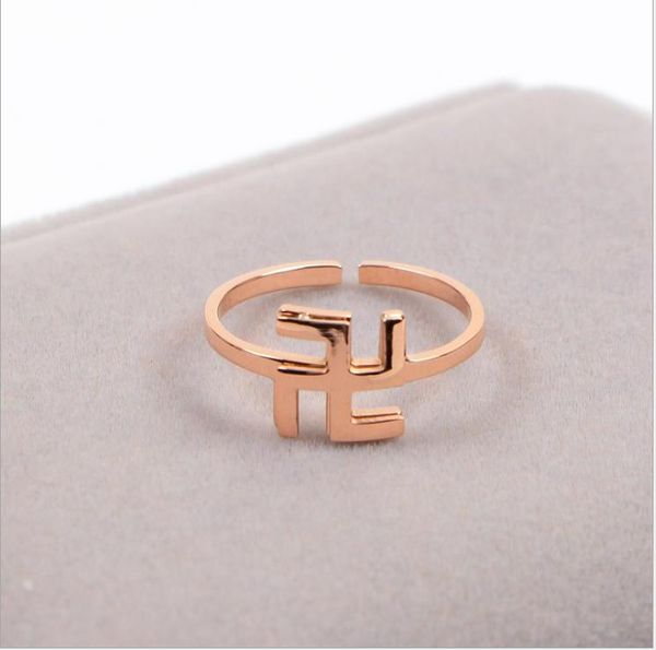 

personalized retro cross open ring fashion korean open ring female tail ring, Silver
