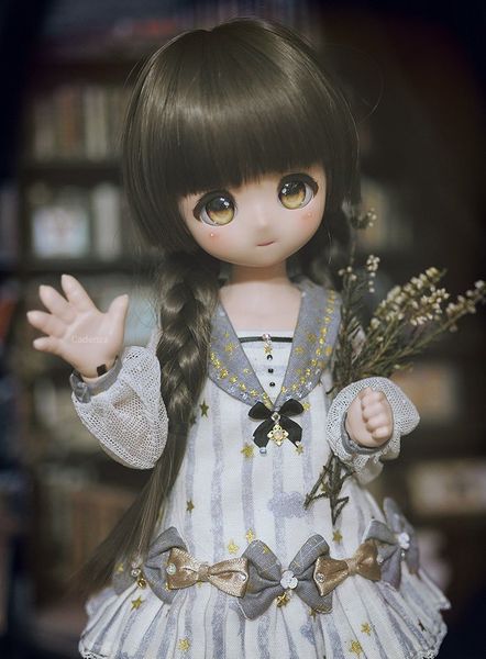 

new body 1/4 doll lala hehebjd eyes toy fashion dolls extra hands t200428