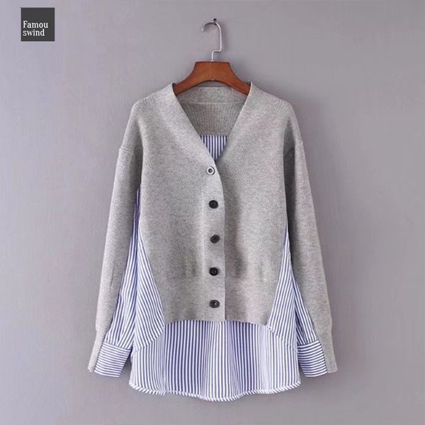 

striped autumn female sweater for women long sleeve hem asymmetrical loose big size sweaters jumper clothes cardigans new, White;black