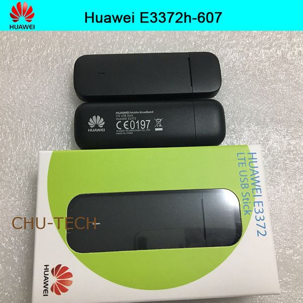 

100pcs/lot dhl unlocked new huawei e3372 e3372h-607 4g lte 150mbps usb modem 4g lte usb dongle