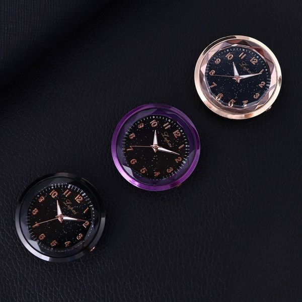 

small watch wall clocks decoration electronic mirror clock with sticker for home car decoration living room