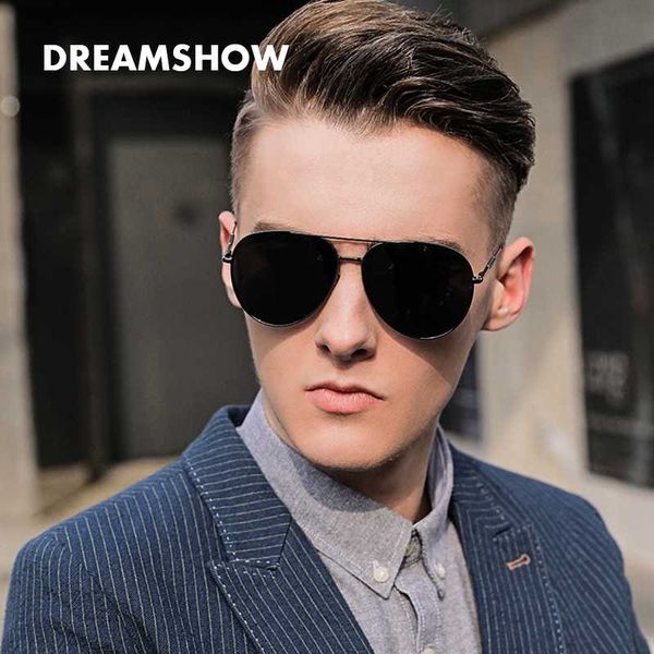 

polarized sunglasses men women classic pilot sun glasses uv400 driving eyewear for men elastic hinge #3335, White;black