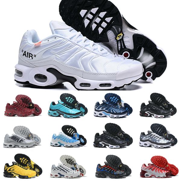 

sale 2020 new original tn shoes new designs fashion mens tns sneakers breathable mesh air tn plus chaussures requin sports trainers shoes