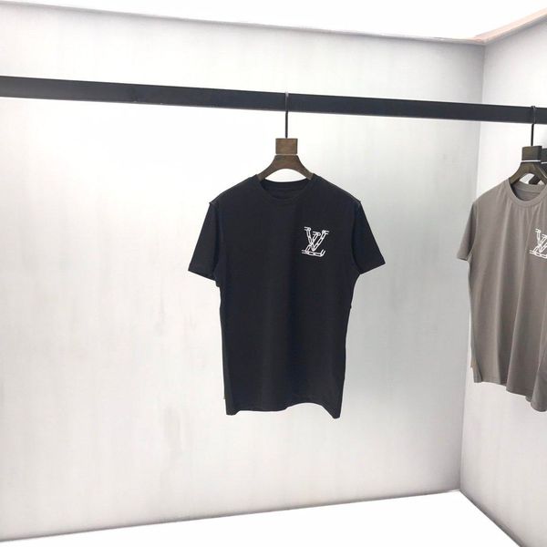 

2020 europe's latest paris early spring and summer chain printing high-quality men's designer fashion high-end black and white lux, White;black