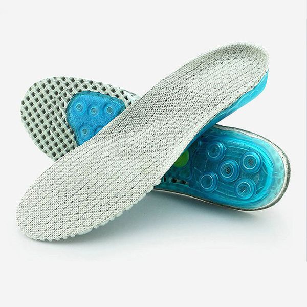 

insoles for feet arch support padded super -absorbant sports insole for shoes pain relieve shoe insoles men women, Black