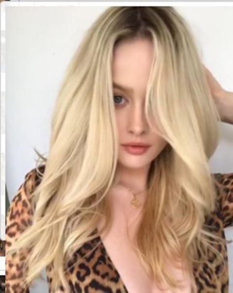 Hot Wig Fashion Women S Long Straight Hair Dyed Black Popular