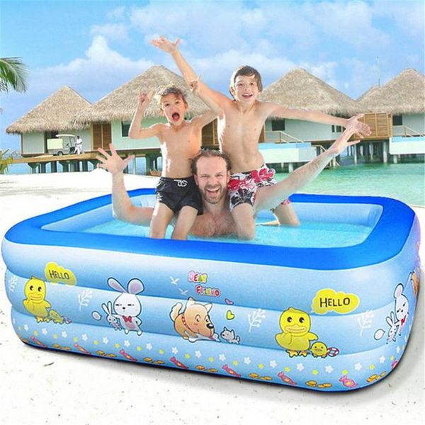 

kids inflatable pool children's home use paddling pool large size inflatable square swimming for baby may 8th