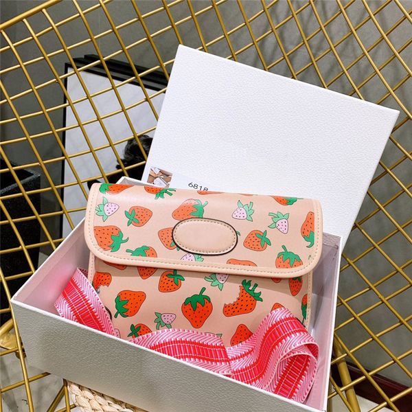 

женская дизайнерская наплечная сумка crossbody талия сумка клубника высокое качество мода / cfy20040311