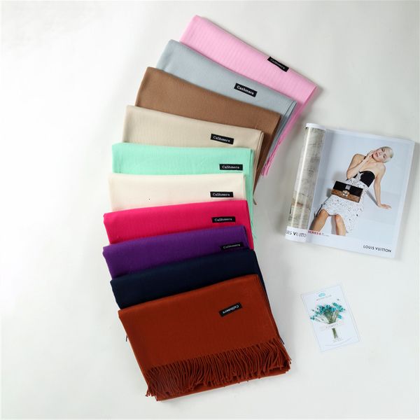 

Fund Cashmere Tassels Monochrome Scarf Decoration Joker Pull Fur Shawl Keep Warm Scarf