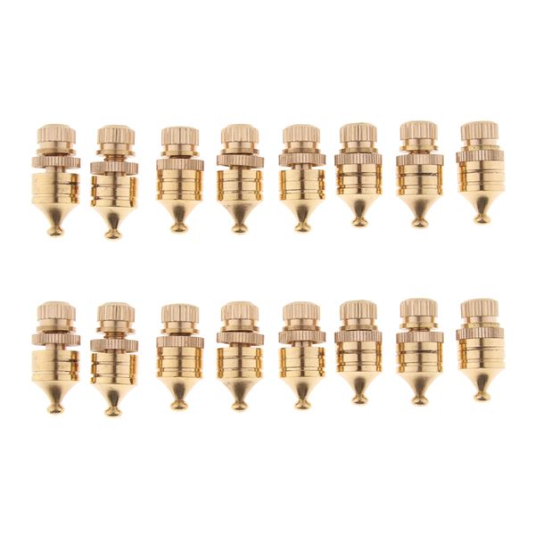 

16pack pure copper speaker shock absorbing spikes feet base cones protectors